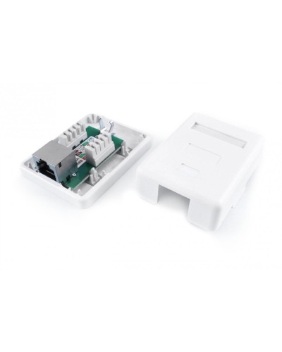 SB1-1-8P8C-C6-SH-WH. Розетка RJ-45. Hyperline в Обнинске