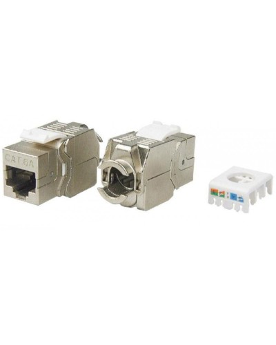 KJ8-8P8C-C6A-180-TLS-SH-F-WH. Вставка Keystone Jack RJ-45. Hyperline в Обнинске