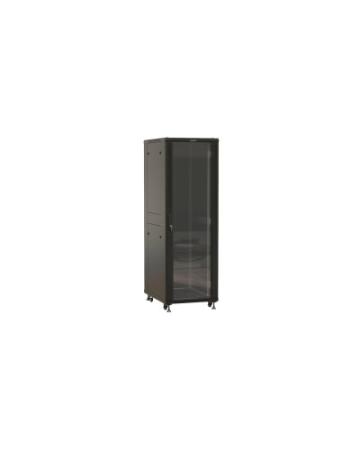 TTBR-3766-AS-RAL9004. Шкаф телекоммуникационный 19 напольный 37U. Hyperline в Обнинске