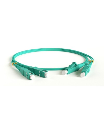 FC-D2-503-LC/PR-SC/PR-H-2M-LSZH-AQ. Патч-корд волоконно-оптический многомодовый. Hyperline в Обнинске
