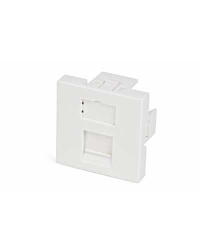 SIP2-1K-M45-45. Вставка 45х45 для 1 модуля формата Keystone Jack, со шторкой. Hyperline в Обнинске