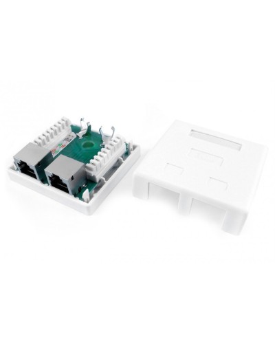 SB1-2-8P8C-C6-SH-WH. Розетка RJ-45. Hyperline в Обнинске