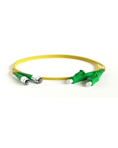 FC-D2-9-FC/AR-LC/AR-H-1M-LSZH-YL. Патч-корд волоконно-оптический FC-LC. Hyperline в Обнинске