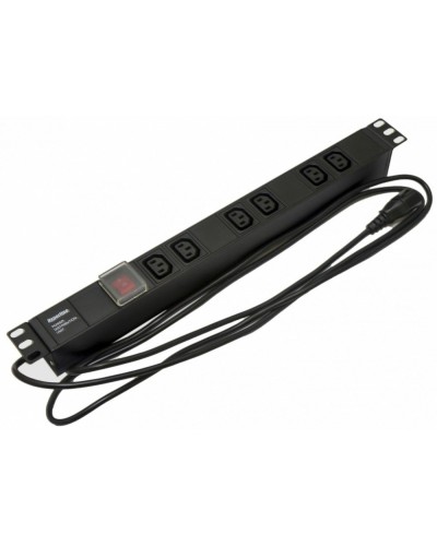 SHE19-6IEC-S-2.5IEC. Блок розеток 19. Hyperline в Обнинске