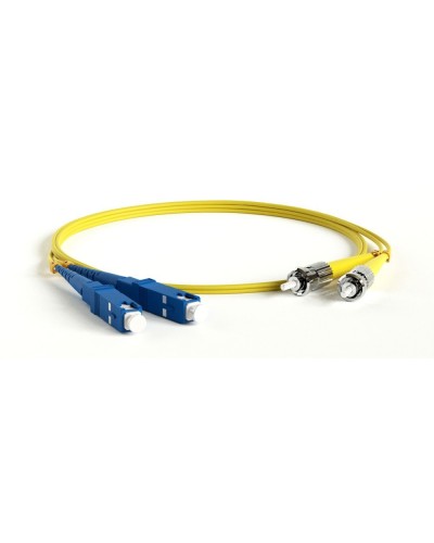 FC-D2-9-SC/UR-ST/UR-H-1M-LSZH-YL. Патч-корд волоконно-оптический ST-SC. Hyperline в Обнинске