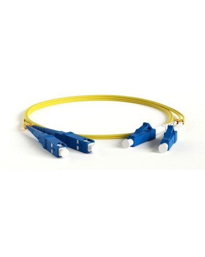 FC-D2-9-SC/UR-SC/UR-H-2M-LSZH-YL. Патч-корд волоконно-оптический SC-SC. Hyperline в Обнинске