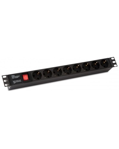 SHE19-8SH-S-IEC. Блок розеток 19. Hyperline в Обнинске