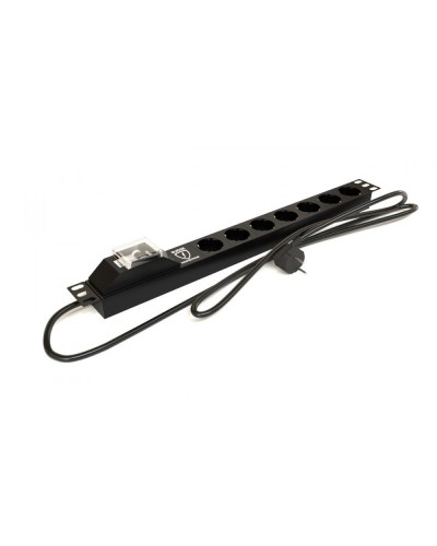 SHE19-7SH-BF-2.5EU. Блок розеток 19. Hyperline в Обнинске