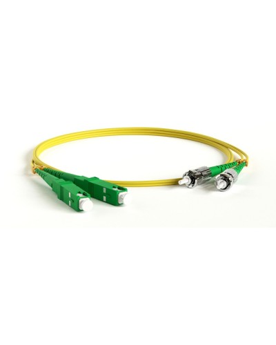 FC-D2-9-SC/AR-ST/AR-H-1M-LSZH-YL. Патч-корд волоконно-оптический ST-SC. Hyperline в Обнинске