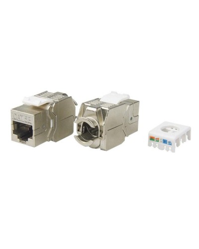 KJ8-8P8C-C5e-180-TLS-SH-F-WH. Вставка Keystone Jack RJ-45. Hyperline в Обнинске