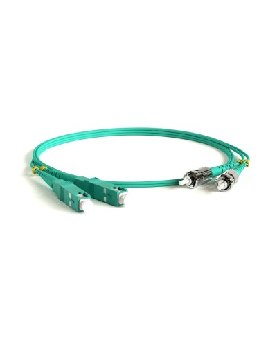 FC-D2-503-SC/PR-ST/PR-H-3M-LSZH-AQ. Патч-корд волоконно-оптический многомодовый. Hyperline в Обнинске
