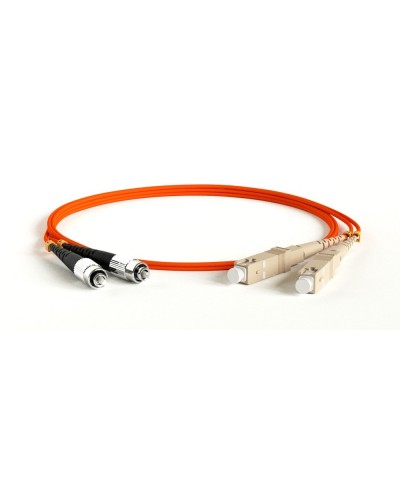 FC-D2-50-FC/PR-SC/PR-H-1M-LSZH-OR. Патч-корд волоконно-оптический SC-FC. Hyperline в Обнинске