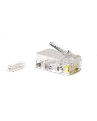 PLUG-8P8C-UV-C6-SH-100 (100 шт). Разъем RJ-45. Hyperline в Обнинске