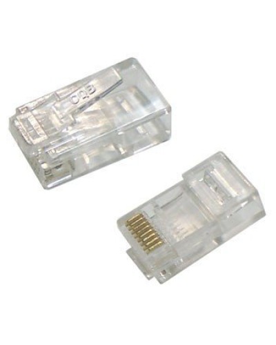 PLUG-8P8C-U-C5-100 (100 шт). Разъем RJ-45. Hyperline в Обнинске