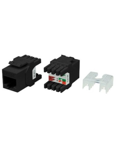 KJ8-8P8C-C5e-180-BK. Вставка Keystone Jack RJ-45. Hyperline в Обнинске