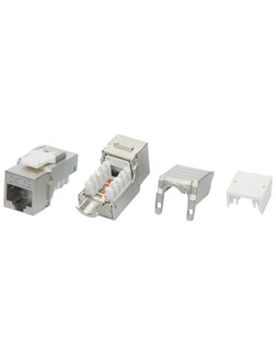 KJ9-8P8C-C5e-90-SH-F-WH. Вставка Keystone Jack RJ-45. Hyperline в Обнинске