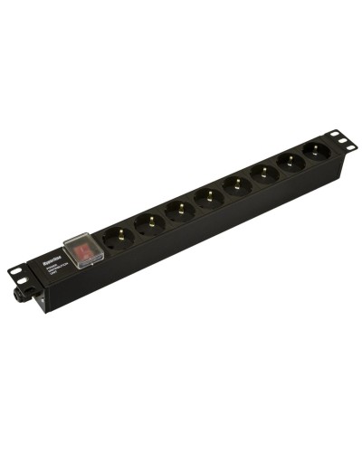 SHE19-8SH-S-CB. Блок розеток 19. Hyperline в Обнинске