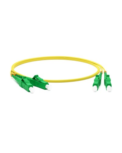 FC-D2-9-LC/AR-LC/AR-H-2M-LSZH-YL. Патч-корд волоконно-оптический одномодовый. Hyperline в Обнинске