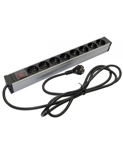 SHZ19-8SH-S-2.5EU. Блок розеток 19. Hyperline в Обнинске