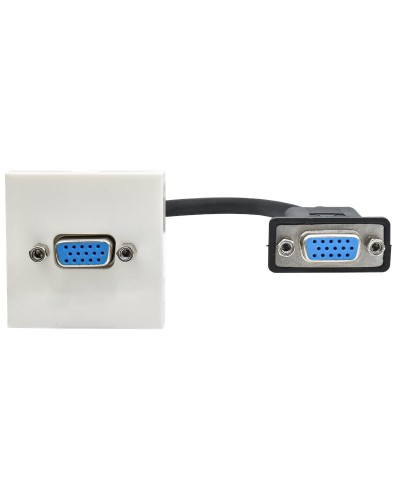 Розетка VGA M/M PRIMER РКМ-10-20-П белый IEK(PR-KK40D-RV-0-1-K01). Розетка. IEK в Обнинске