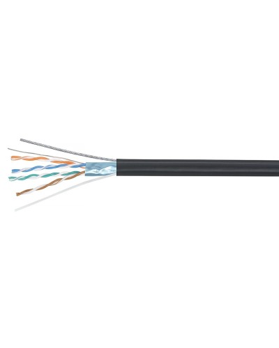GENERICA F/UTP кат. 5E 100МГц 4 пары LDPE OUTDOOR трос 1,2мм черный (BC3-C5E04-359-305-G). Кабель «витая пара» (LAN) для структурированных систем связи. IEK в Обнинске