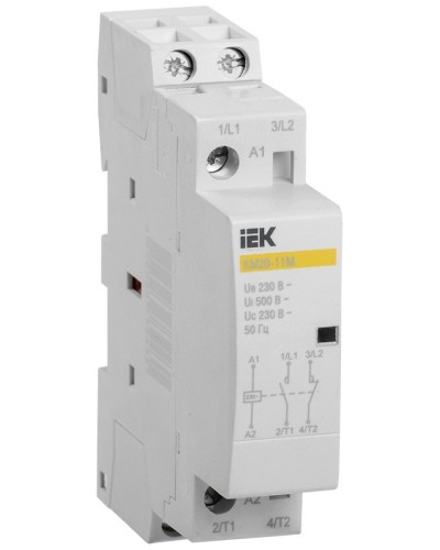 Контактор модульный КМ20-11M AC (MKK11-20-11). Контактор модульный. IEK в Обнинске