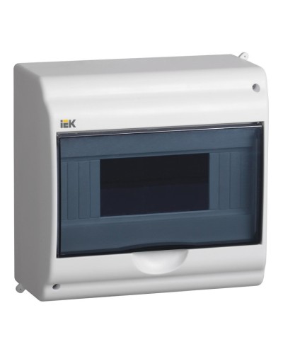 Корпус пластиковый КМПн 2/9-1 IP31 белый KREPTA 3 (MKP42-N-09-31-01). Щиток модульный с прозрачной дверцей, настенный. IEK в Обнинске