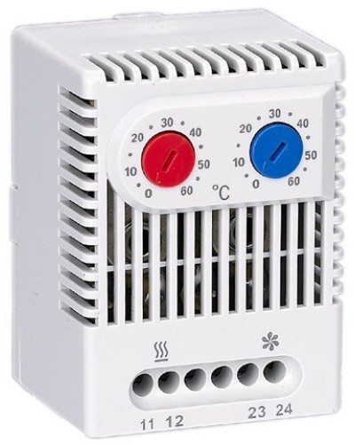 Термостат двухканальный от 0 до +60°C NO+NC (YCE-DTNO-NC-60). Термостат двухканальный. IEK в Обнинске