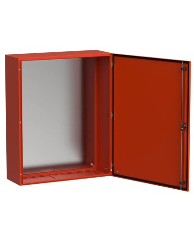 ЩМП-100.80.30 УХЛ1 IP66 RAL3020 TITAN 5 (TI5-13-N-100-080-030-66). Корпус металлический с монтажной платой. IEK в Обнинске
