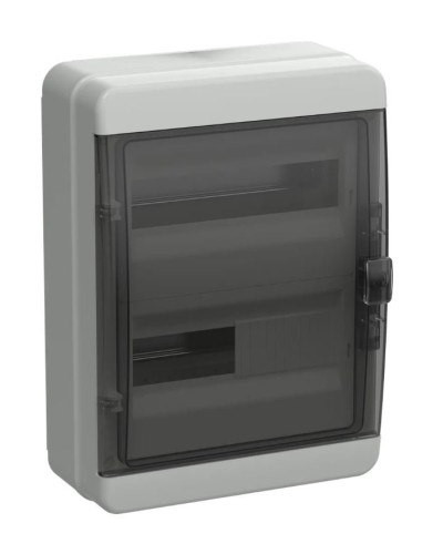 Корпус пластиковый КМПн-24 IP65 TEKFOR (TF5-KP72-N-24-65-K03-K02). Корпус модульный пластиковый черная прозрачная дверь. IEK в Обнинске