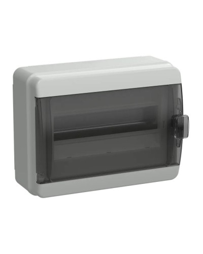 Корпус пластиковый КМПн-12 IP65 TEKFOR (TF5-KP72-N-12-65-K03-K02). Корпус модульный пластиковый черная прозрачная дверь. IEK в Обнинске