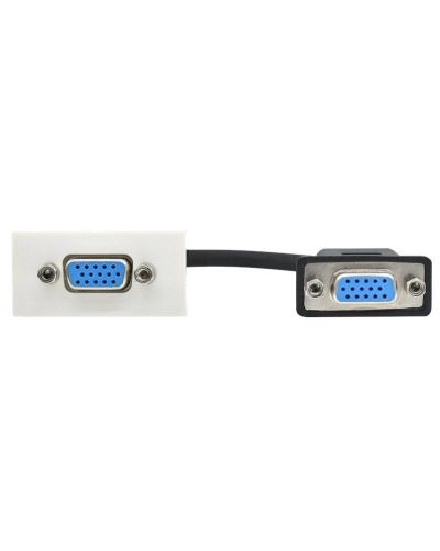 Розетка VGA M/M PRIMER РКМ-20-20-П белый IEK (PR-KK40D-RV-0-2-K01). Розетка. IEK в Обнинске