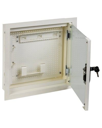LR16-4H41-G-FR2. Шкаф мультимедиа 2 комнаты 400х400мм. ITK в Обнинске