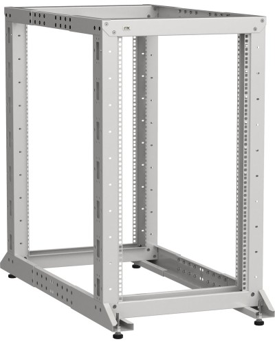 LF35-20U61-2GM. Стойка 2-рамная 20U 600х600-1000мм серая. ITK в Обнинске