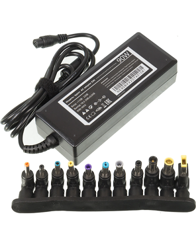 Блок питания Ippon E90 автоматический 90W 18.5V-20V 11-connectors 4.5A, LED индикатор (651780). Блок питания. Ippon в Обнинске