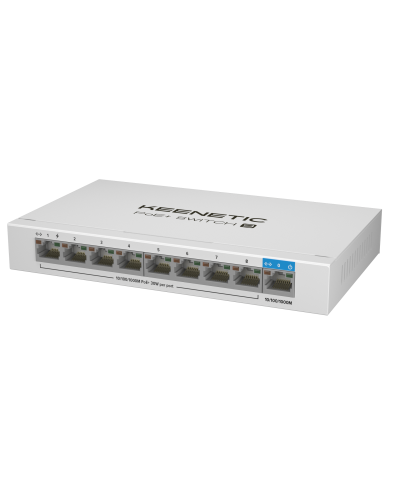 Keenetic KN-4710 (L2) 9х1Гбит/с 8PoE+ 120W. Коммутатор с PoE. KEENETIC в Обнинске