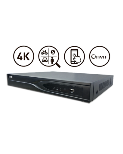 KN-PRO16/2-4K. Видеорегистратор IP 16-канальный. KENO в Обнинске