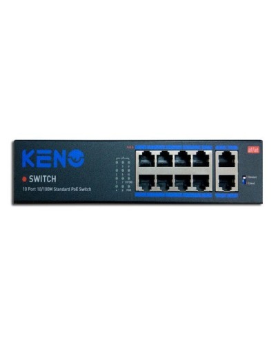 KN-SW802POE+. Коммутатор с питанием по PoE. KENO в Обнинске