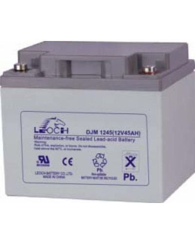 LEOCH DJM 1245. Аккумулятор герметичный свинцово-кислотный. LEOCH в Обнинске