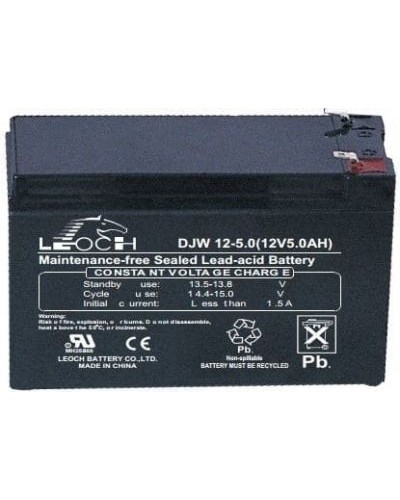 LEOCH DJW 12-5,0. Аккумулятор герметичный свинцово-кислотный. LEOCH в Обнинске
