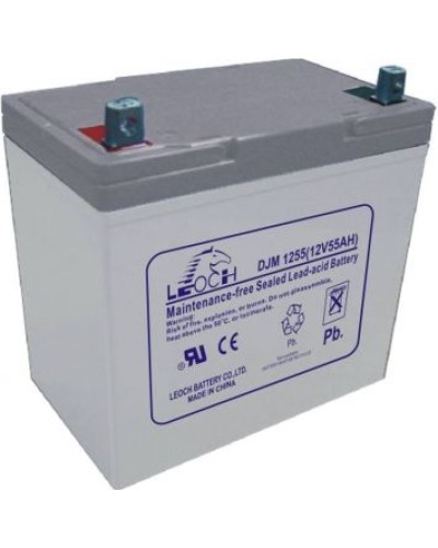 LEOCH DJM 1255. Аккумулятор герметичный свинцово-кислотный. LEOCH в Обнинске