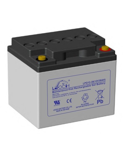 LEOCH LPG 12-38. Аккумулятор герметичный свинцово-кислотный. LEOCH в Обнинске