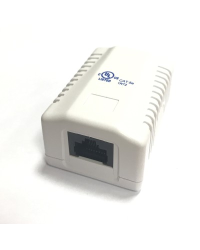 RJ-45-1 (8P8C) CAT5e, 1 выход (LISTED) компьютерная розетка: Розетка компьютерная 1 выход в Обнинске
