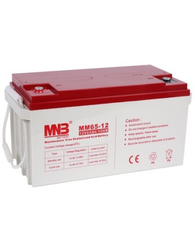 MNB MM 65-12. Аккумулятор герметичный свинцово-кислотный. MNB в Обнинске