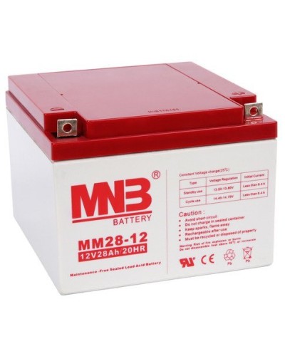 MNB MM 28-12. Аккумулятор герметичный свинцово-кислотный. MNB в Обнинске