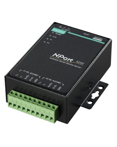 NPort 5232I. 2-портовый асинхронный сервер. MOXA в Обнинске
