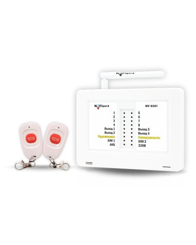 NV 8321ТК. GSM комплект тревожной сигнализации. NAVIgard в Обнинске
