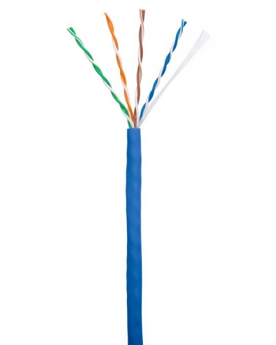 U/UTP 4pair, Cat5e, In, PVC (CCA-UU004-5E-PVC-BL). Кабель «витая пара» (LAN) для структурированных систем связи. NETLAN в Обнинске