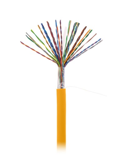 U/UTP 25pair, Cat5, In, LSZH (EC-UU025-5-LSZH-OR-3). Кабель «витая пара» (LAN) для структурированных систем связи. NETLAN в Обнинске