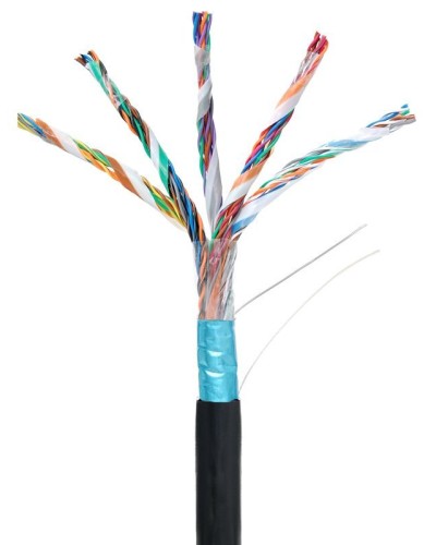 F/UTP 25pair, Cat5, Out, PE (EC-UF025-5-PE-BK-3). Кабель «витая пара» (LAN) для структурированных систем связи. NETLAN в Обнинске